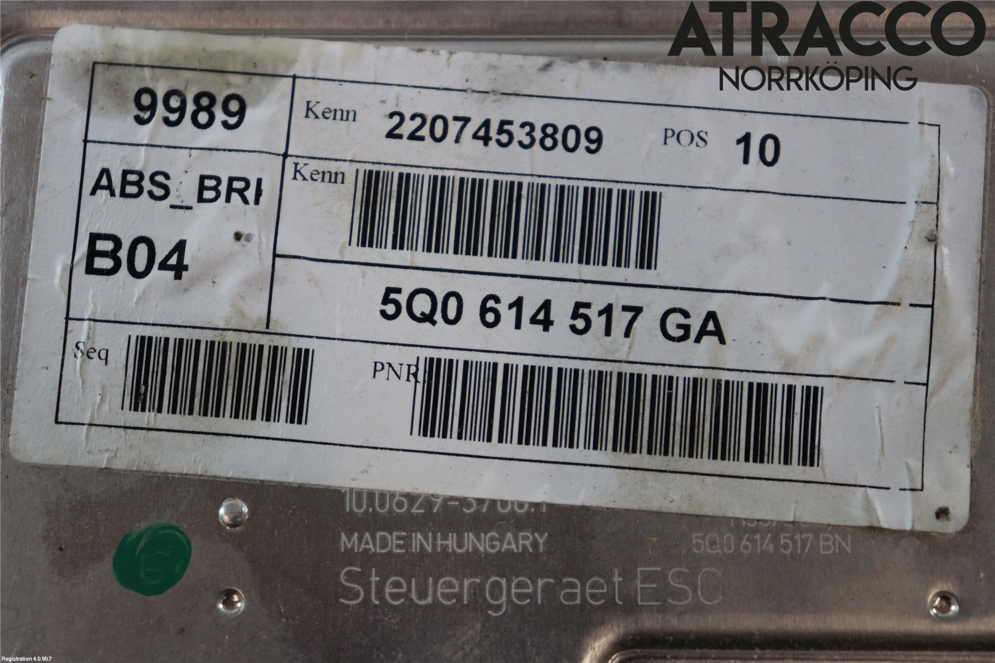 Volkswagen VW T-ROC 18- Abs Hydraulikkaggregat