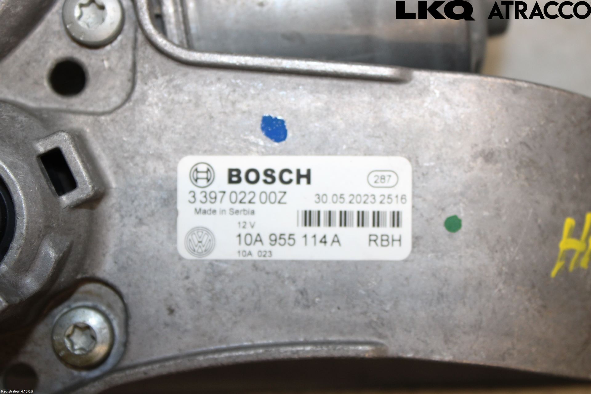 Volkswagen VW ID.3 21- Viskeroverføring Frontrute