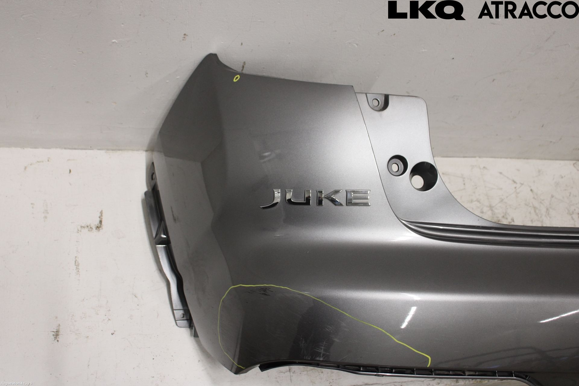 Nissan JUKE 14-19 Støtfanger Bak Overtrekk