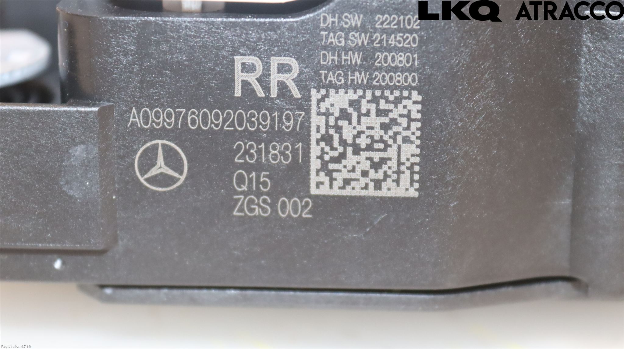 Mercedes-Benz MB EQE SUV (X294) 22- Dørhandtak Ytre Høyre