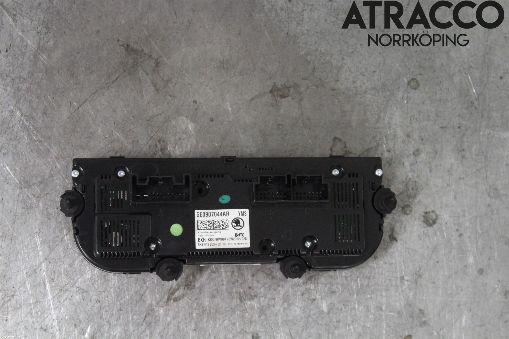 Skoda OCTAVIA (5E) 13-20 Varmeapparat Panel(Regulering)