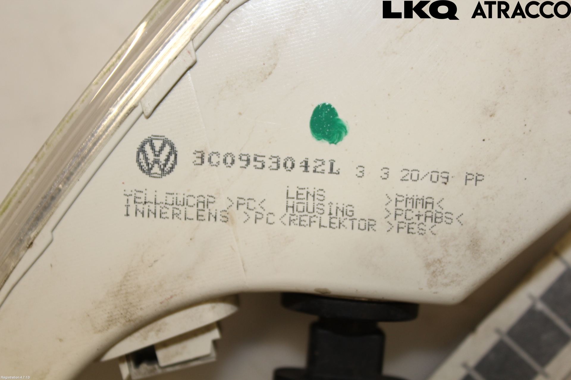 Volkswagen VW PASSAT 05-11 Blinklykt Foran Høyre