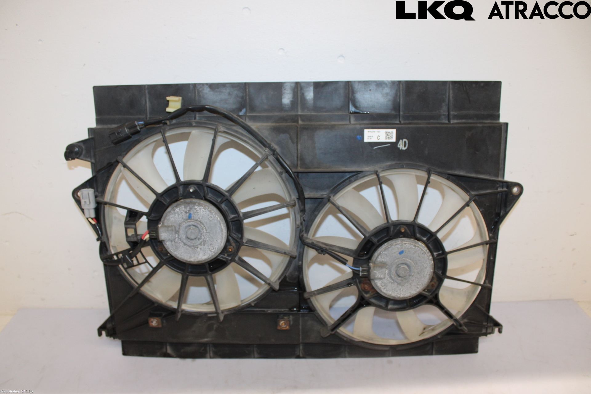 Toyota AURIS 07-09 Kjølevifte Elektrisk