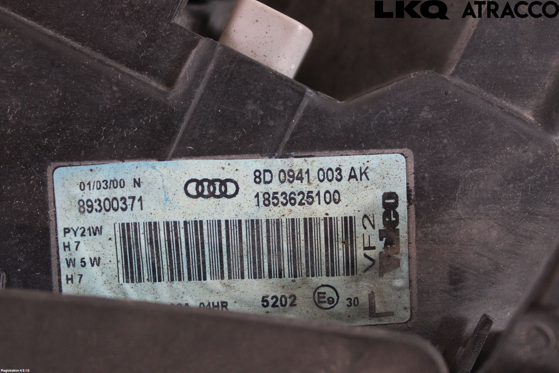 Audi A4/S4 99B-00 Frontlykt Venstre
