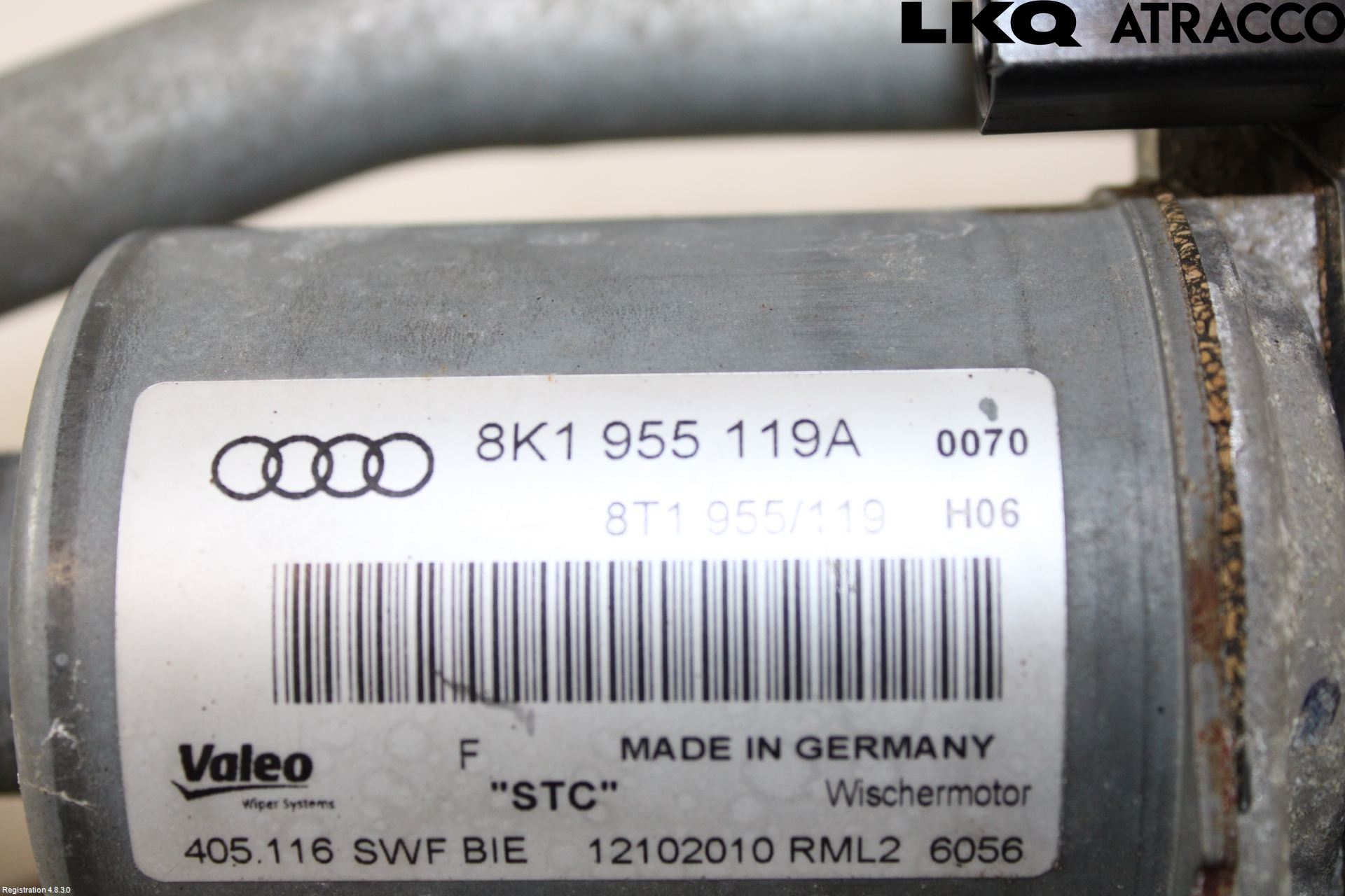 Audi A4 ALLROAD 09-16 Viskeroverføring Frontrute