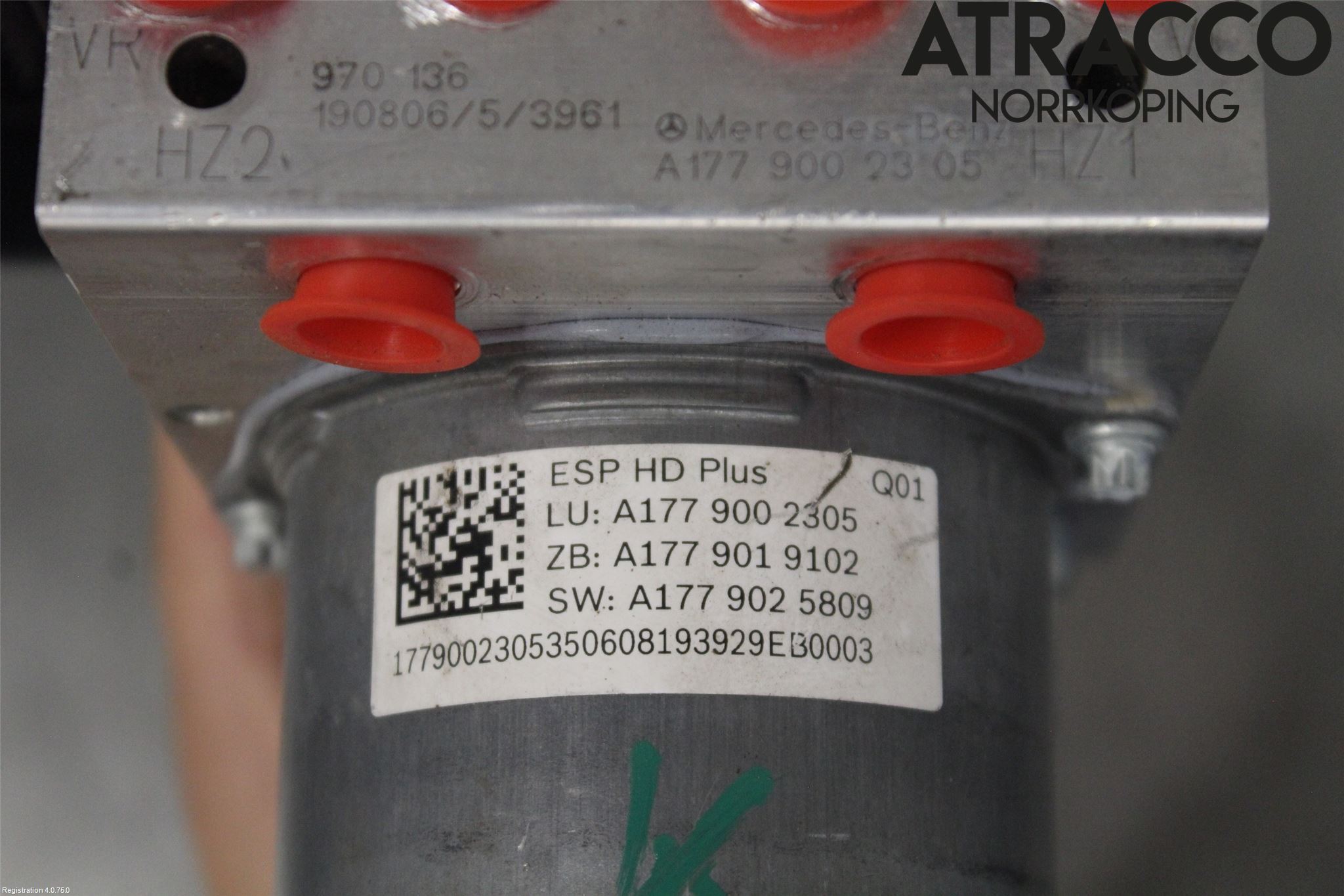 Mercedes-Benz MB A-KLASS (W177) 18- Abs Hydraulikkaggregat