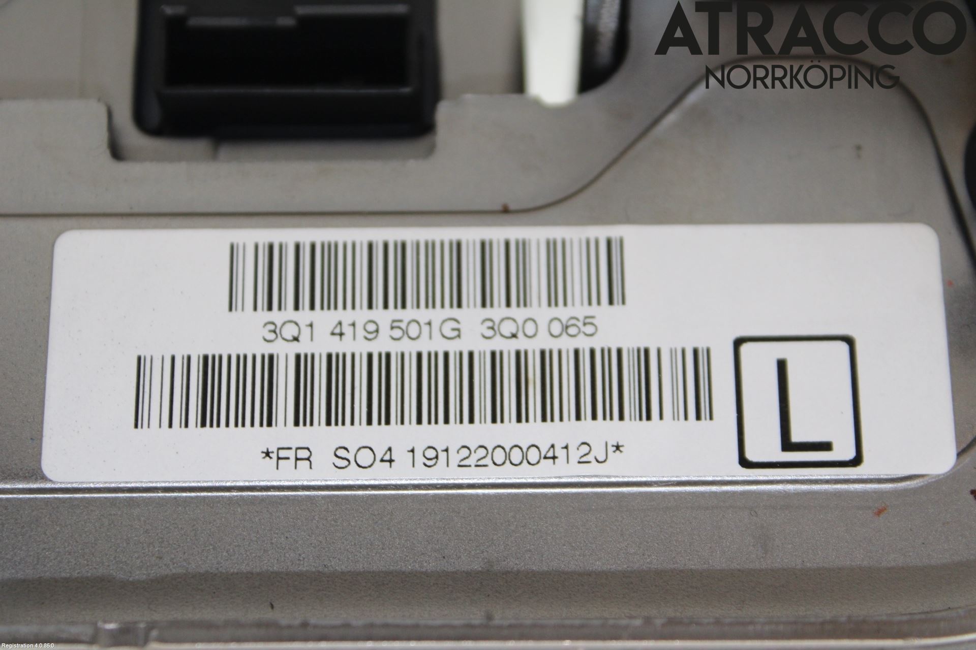 Volkswagen VW PASSAT 15-19 Rattakselaggregat Justerbart