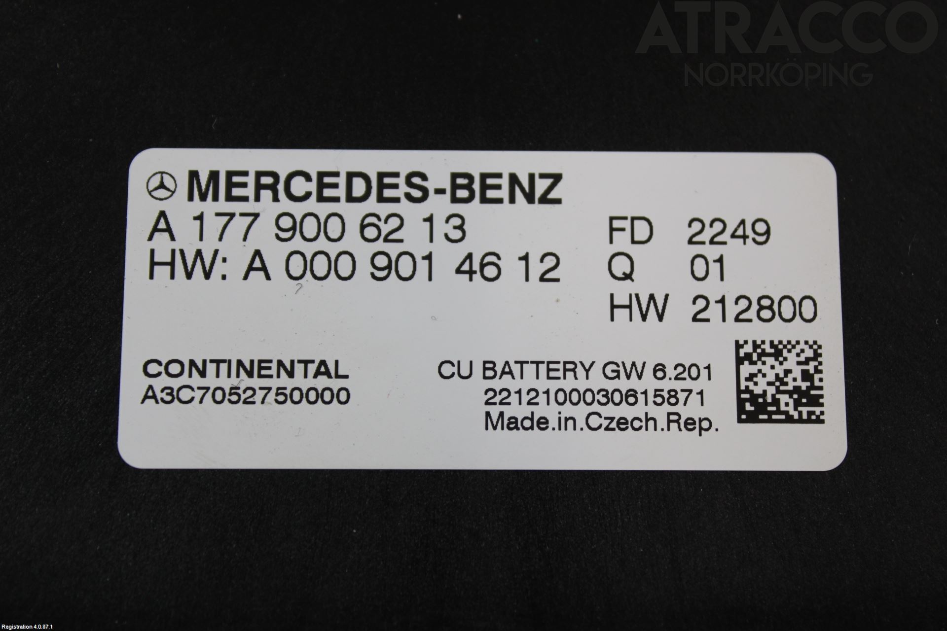 Mercedes-Benz MB GLC-KLASS (X254) 22- Styreenhet Gearkasse