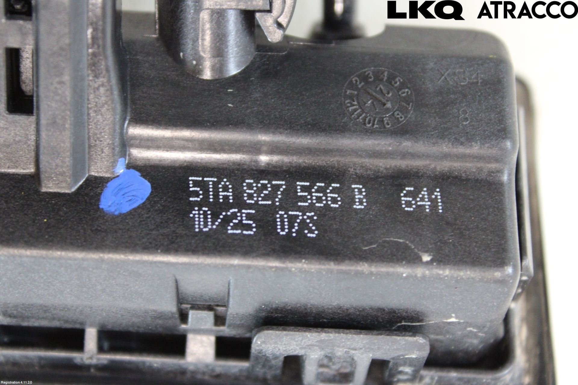 Volkswagen VW TOURAN 16- Bakluke Handtak Ytre