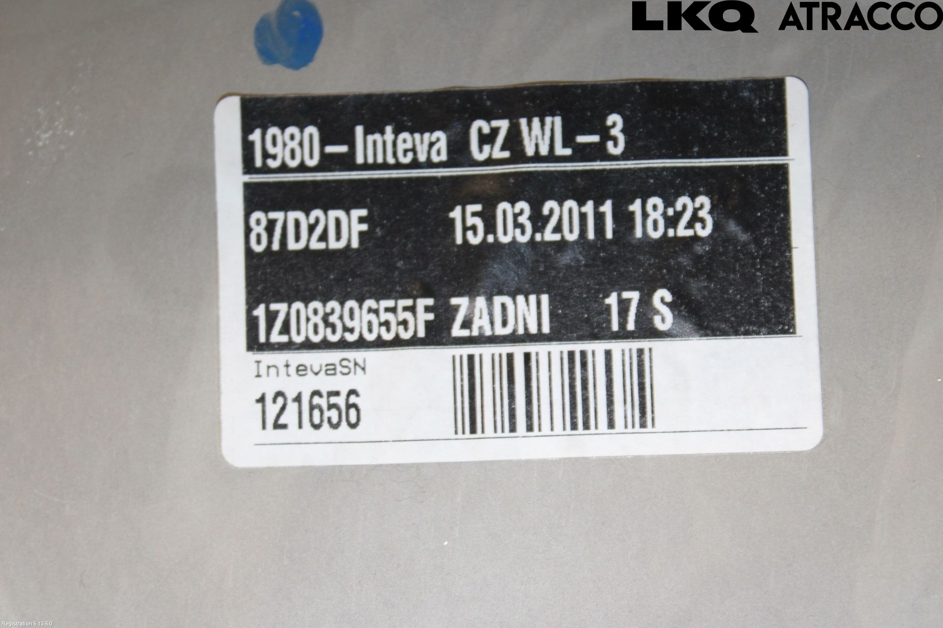 Skoda OCTAVIA (1Z) 05-13 Vindusheis El Komp