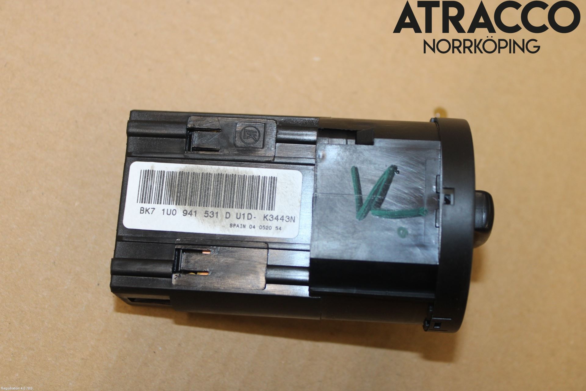 Skoda FABIA 07-14 Bryter Hovedlys