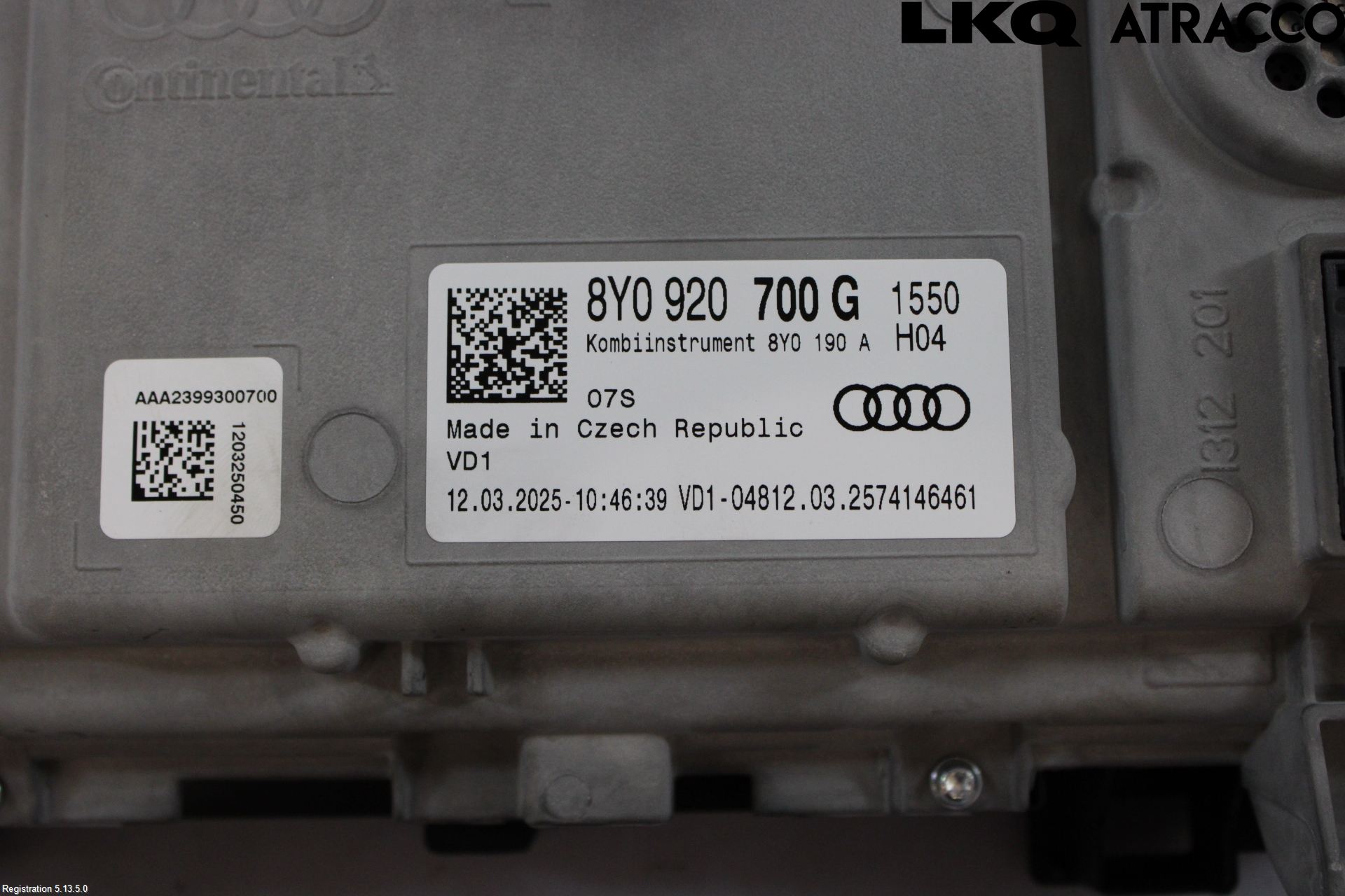 Audi A3/S3 8Y 21- Instr Kombinert
