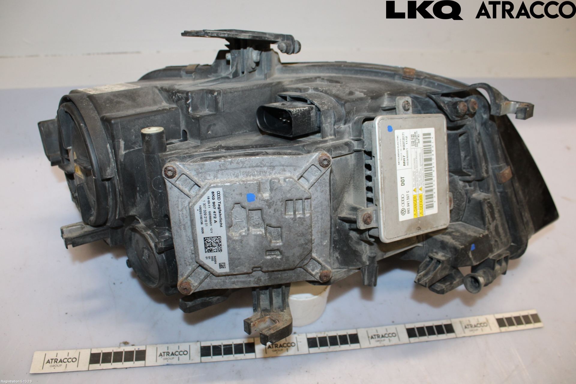 Audi A4/S4 08-11 Frontlykt Venstre