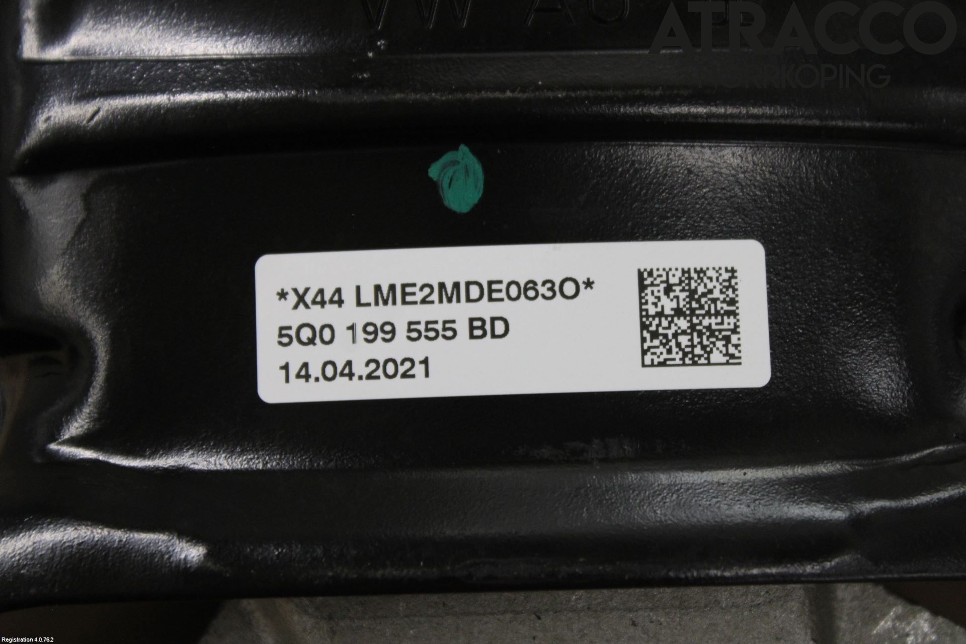 Skoda OCTAVIA (NX) 20- Gearkasse Feste Stål-Alu