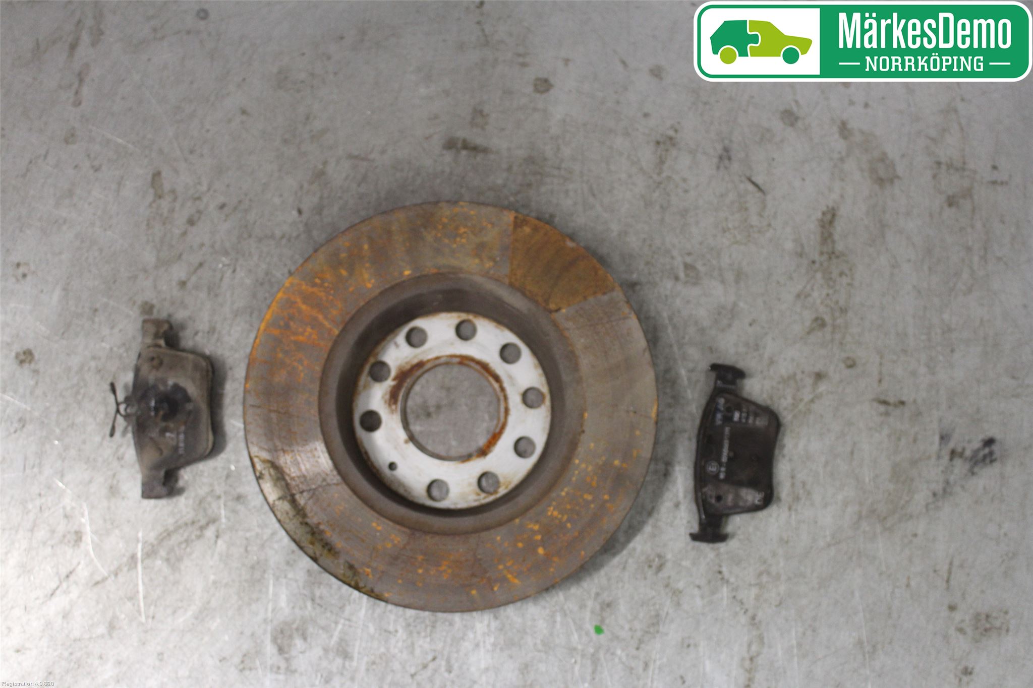 Audi A3/S3 8V 13-20 Bremseskive Bak