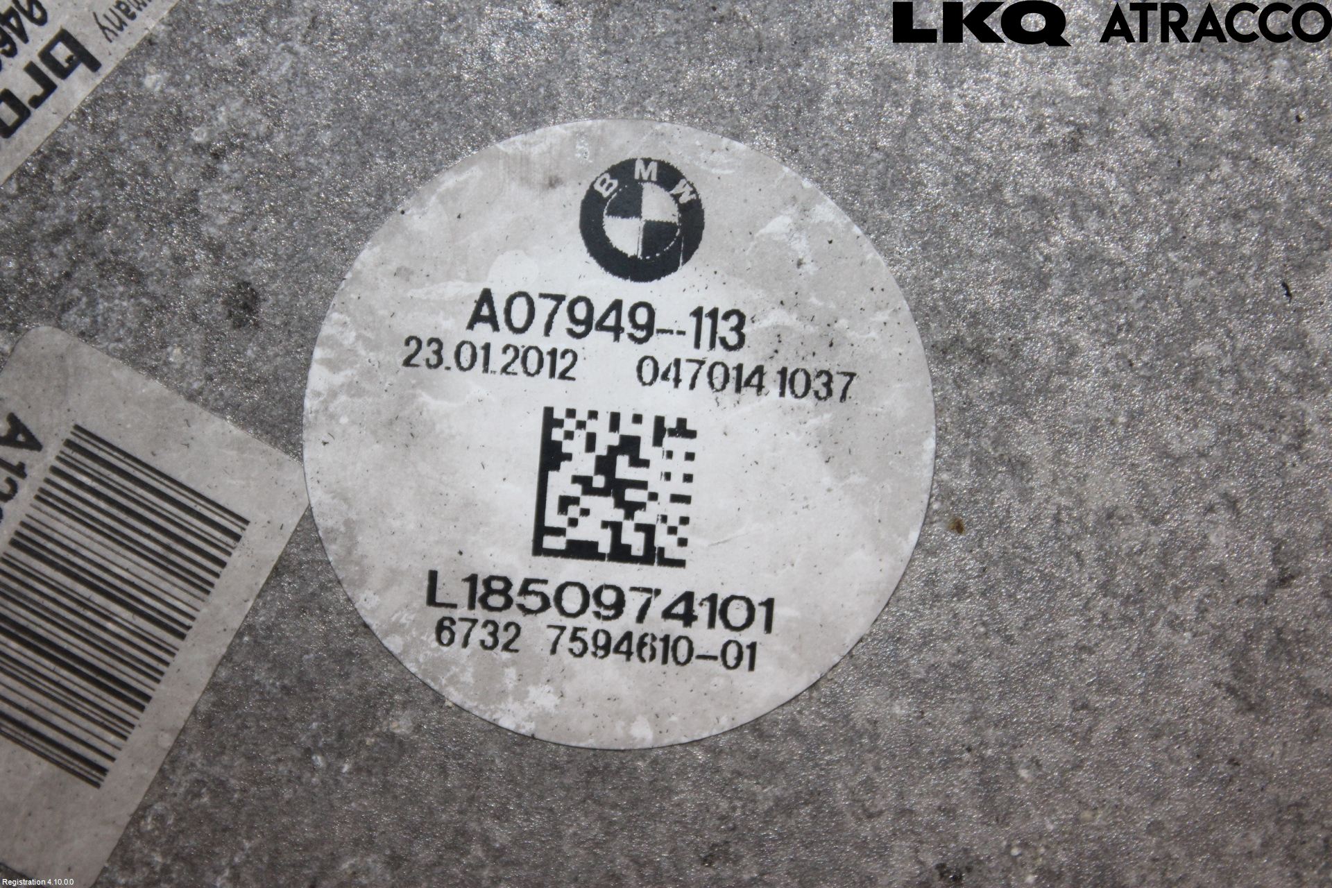 BMW 5 F10/F11/F18 09-17 Kjølevifte Elektrisk