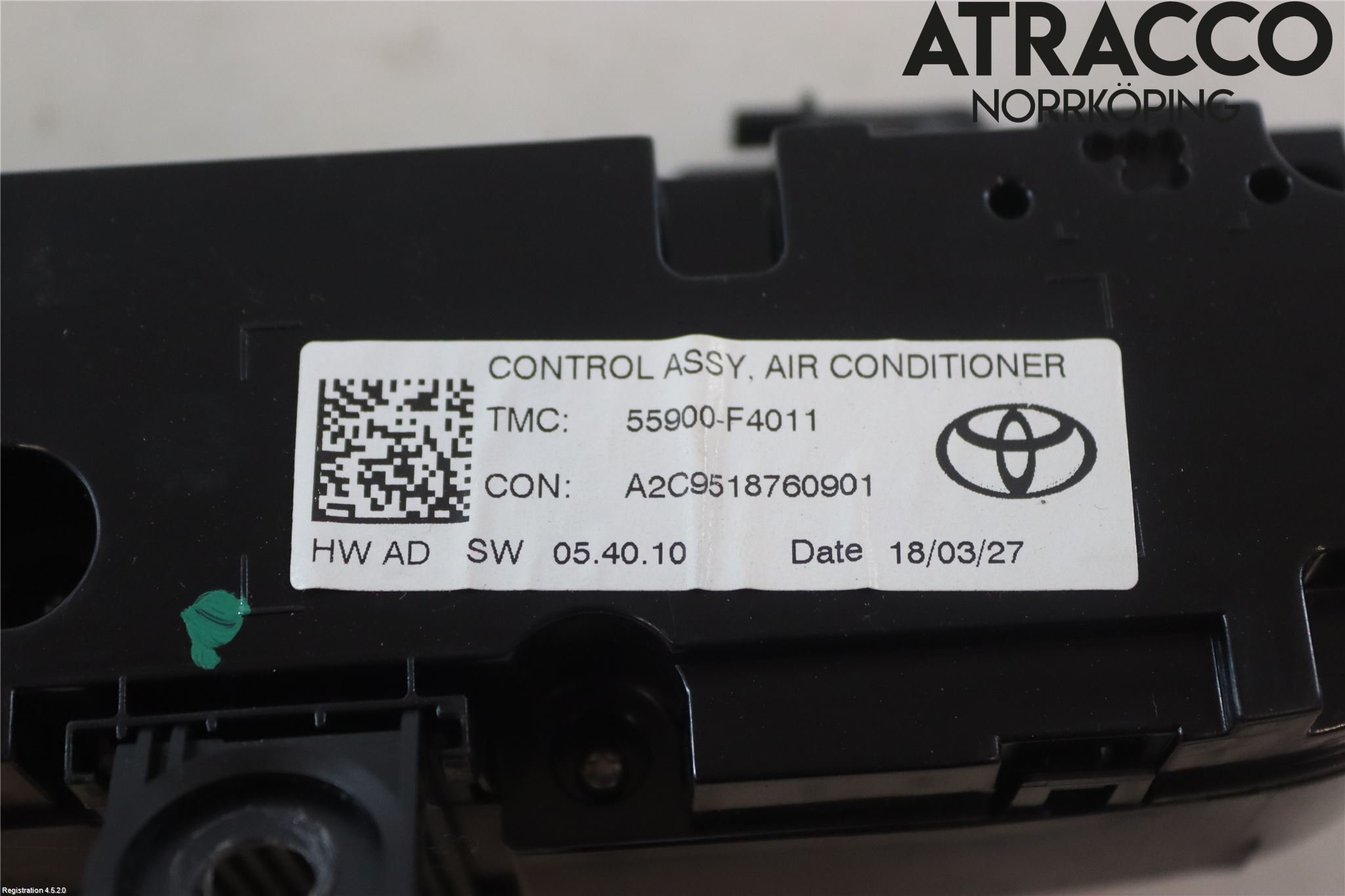 Toyota C-HR 16-23 Varmeapparat Panel(Regulering)