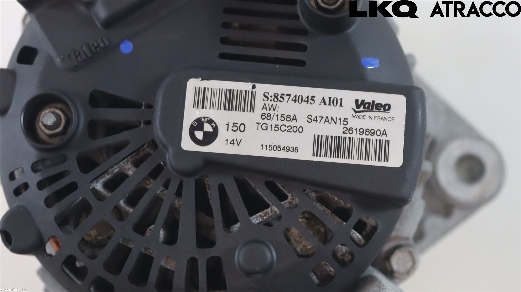 Toyota AVENSIS 16-18 Dynamo