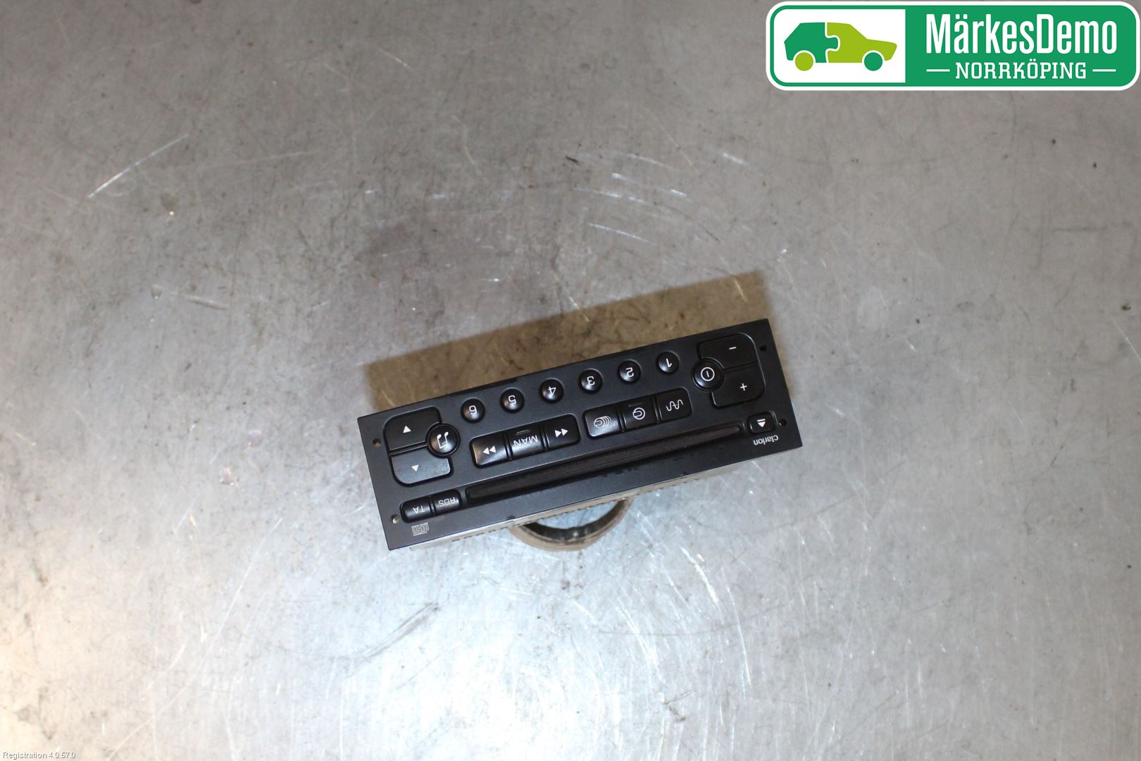 Citroen BERLINGO  03-07 Stereo Radio Med Cd