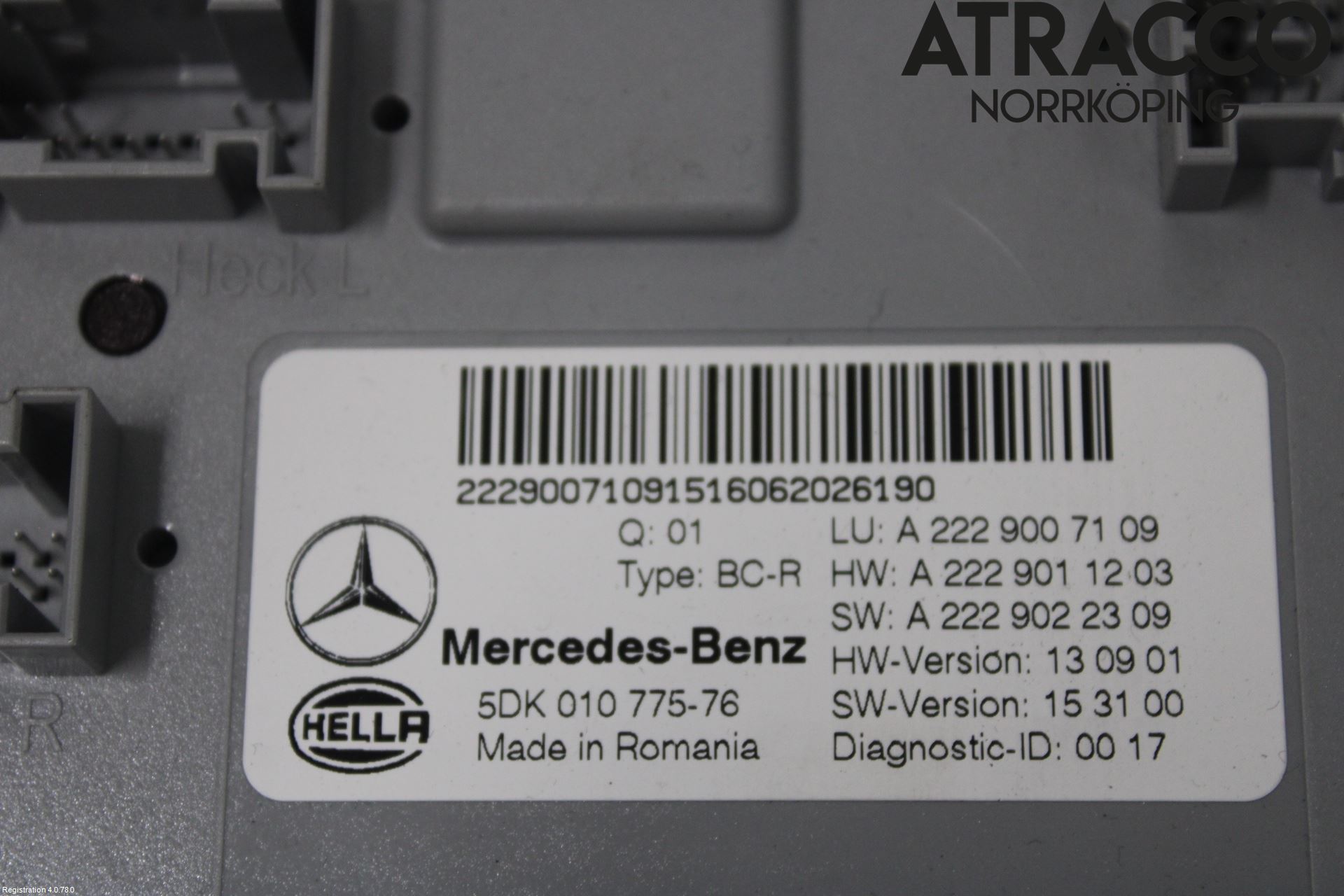 Mercedes-Benz MB GLC-KLASS (X253/C253) 15-22 Styreenhet Klima