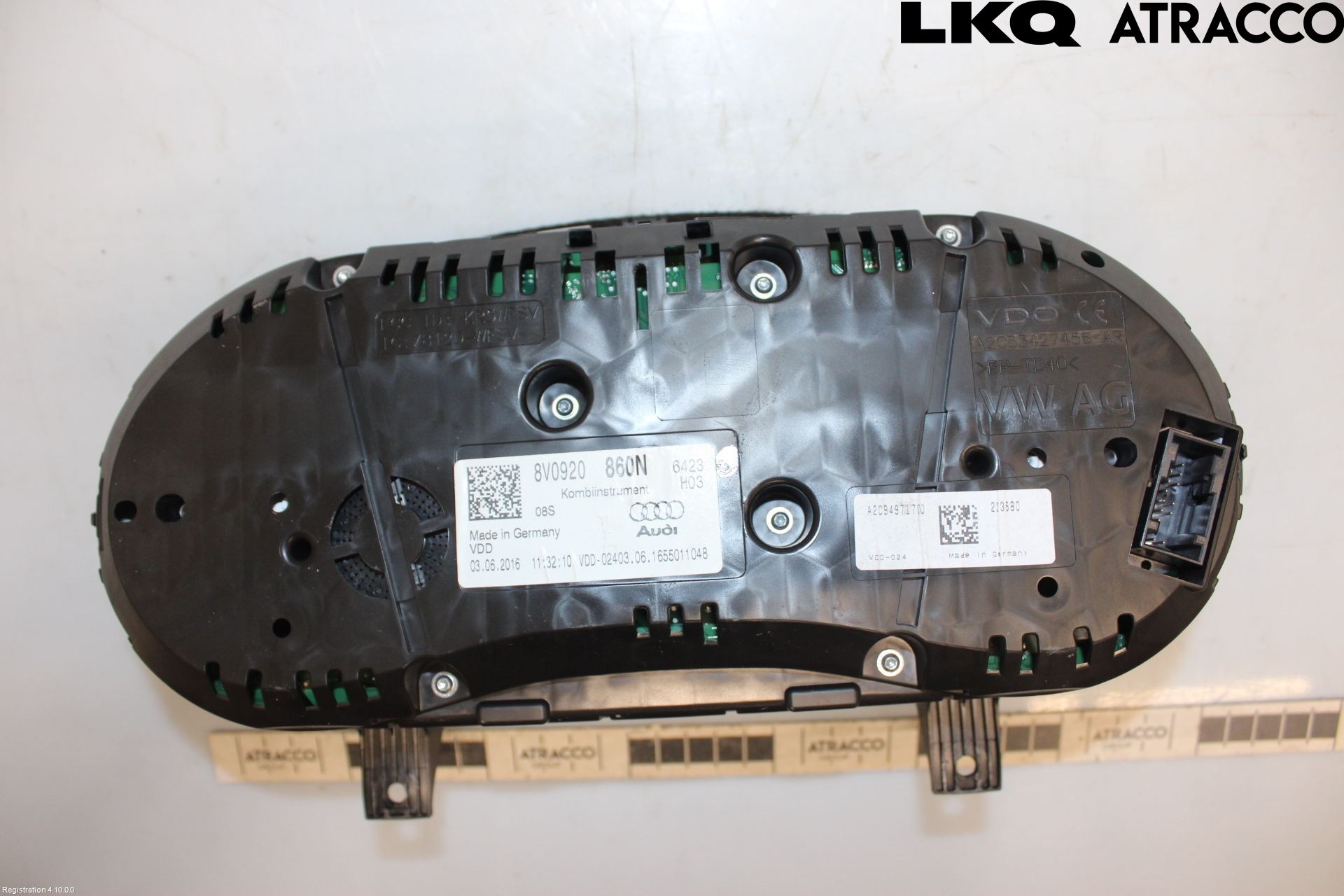 Audi A3/S3 8V 13-20 Instr Kombinert