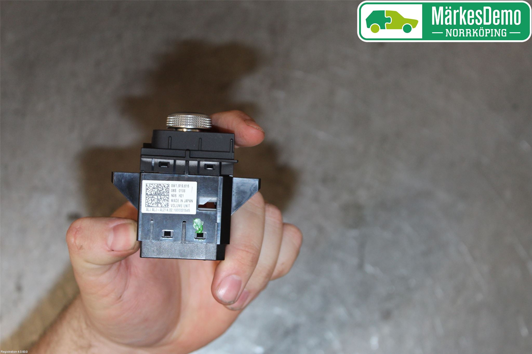 Audi A4/S4 B9 16-19 Bryter Fader Høytalere