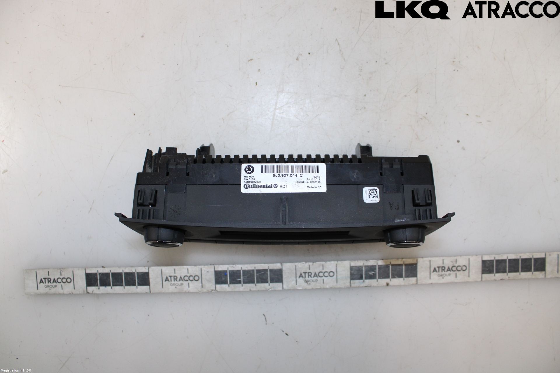 Skoda FABIA 07-14 Varmeapparat Panel(Regulering)