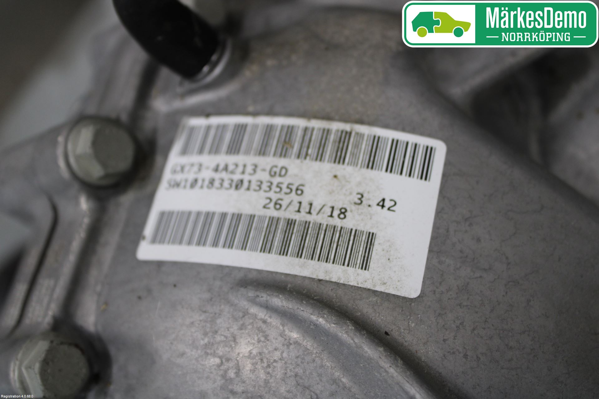 Jaguar XE (X760) 15-24 Bakaksel Kardang Bak -Diff
