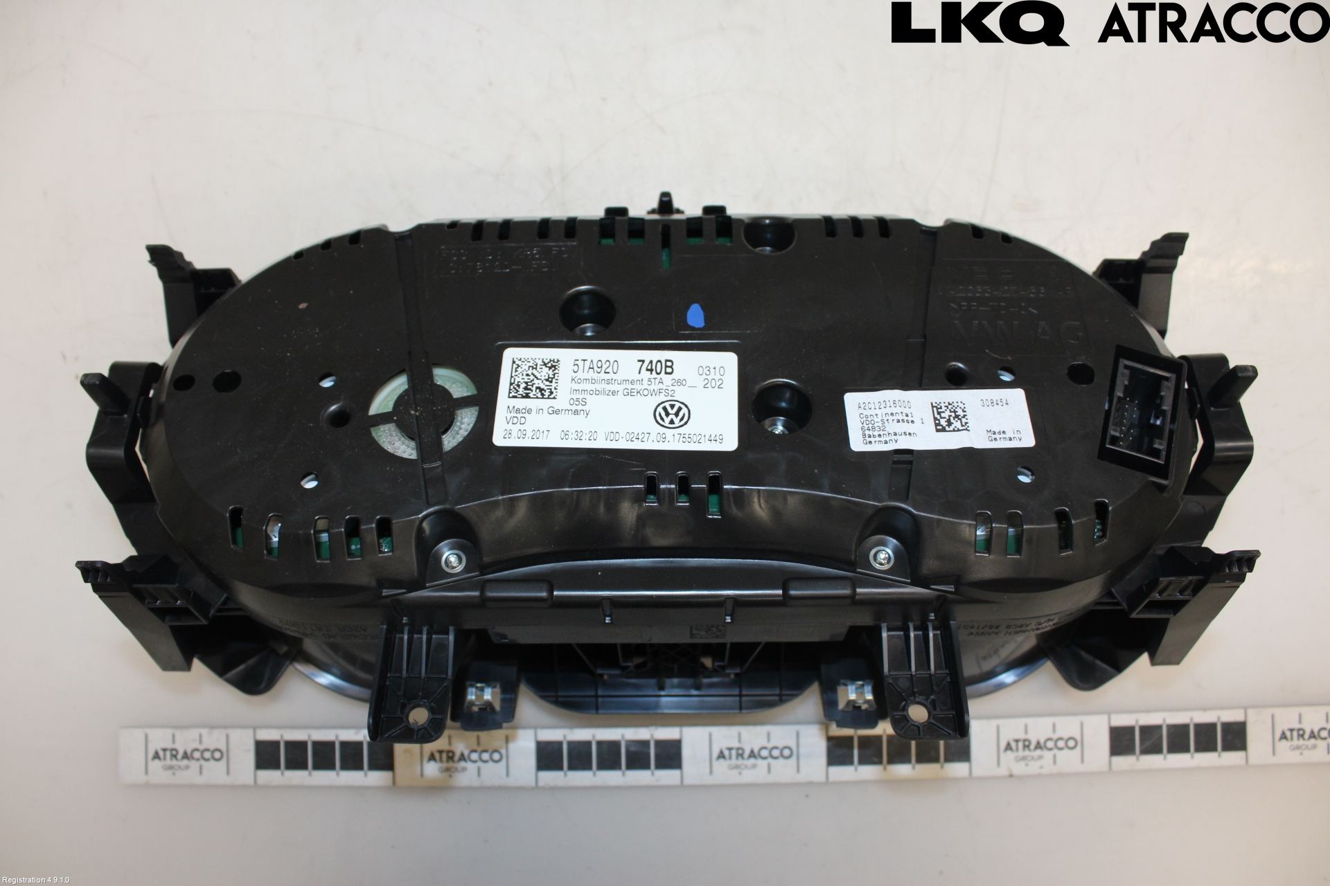 Volkswagen VW TOURAN 16- Instr Kombinert