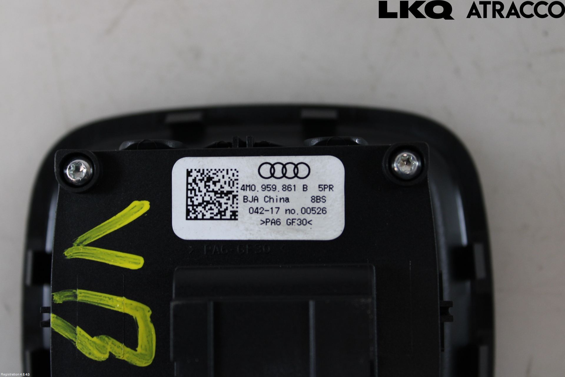 Audi Q7/SQ7 Bryter Sete Regulering