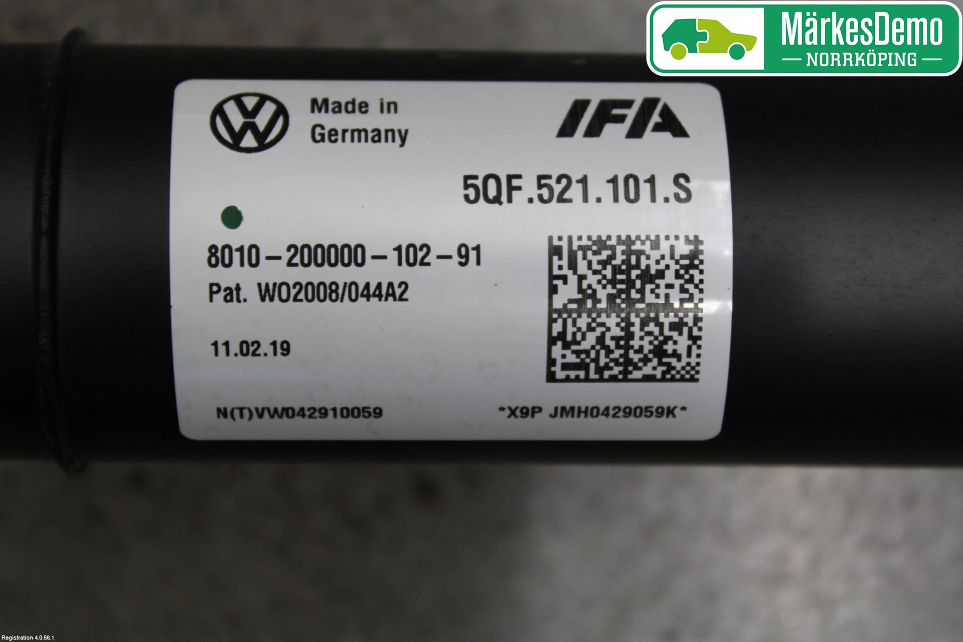 Skoda KODIAQ 17-24 Mellomaksel Kompl