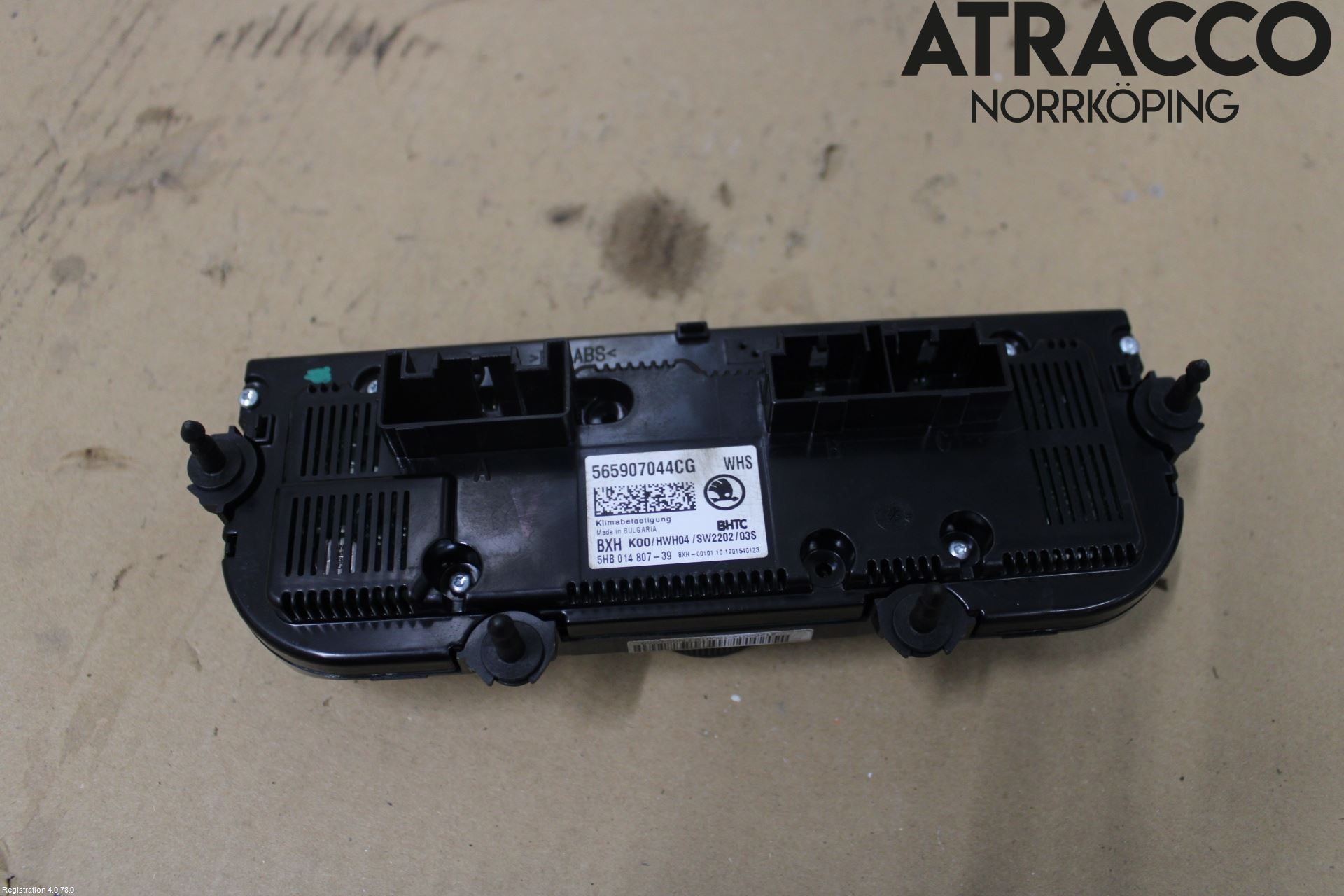 Skoda KAROQ 18- Varmeapparat Panel(Regulering)