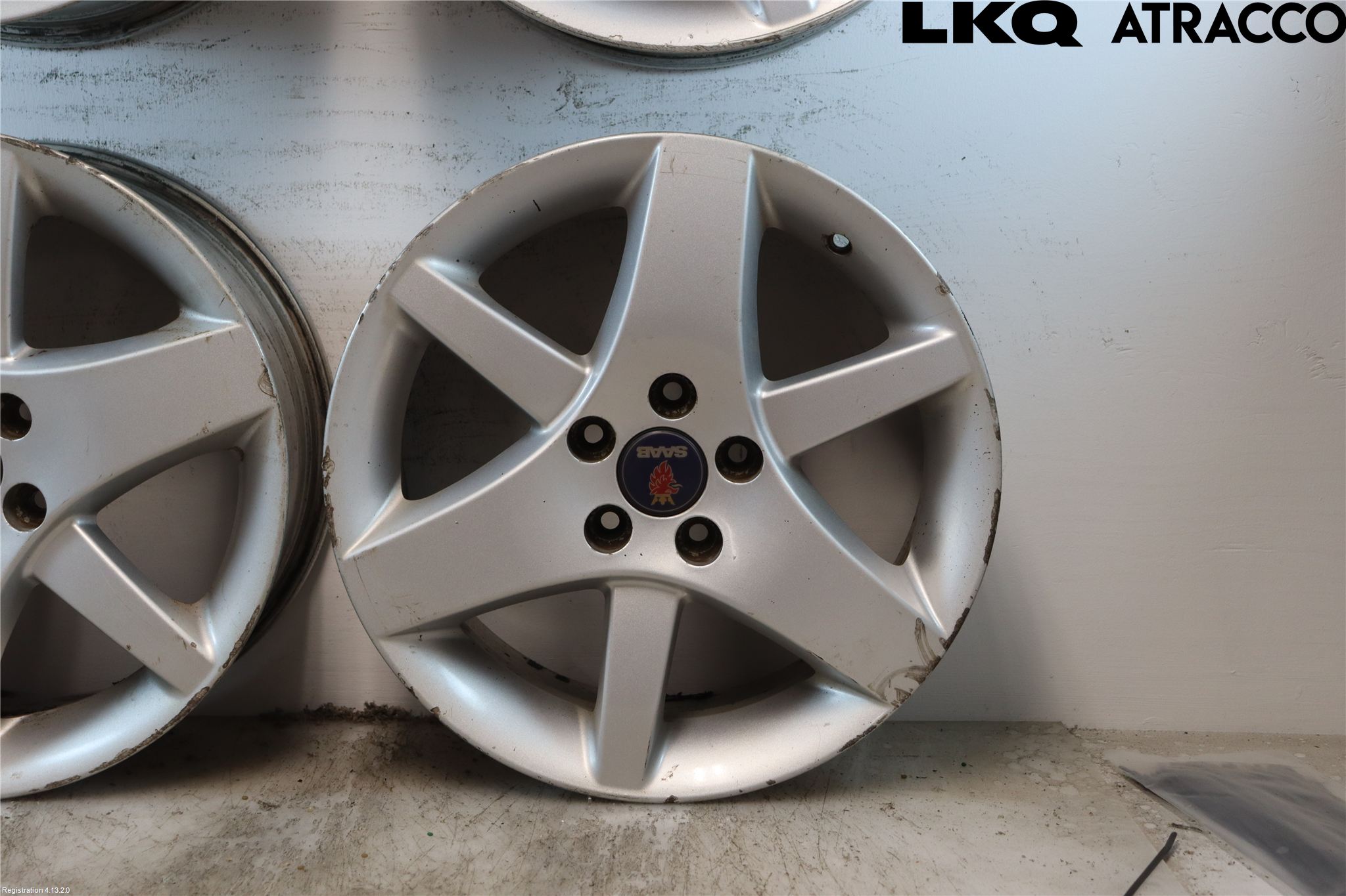 Saab 9-3 VER 2 Felg Aluminium Sett 4Stk