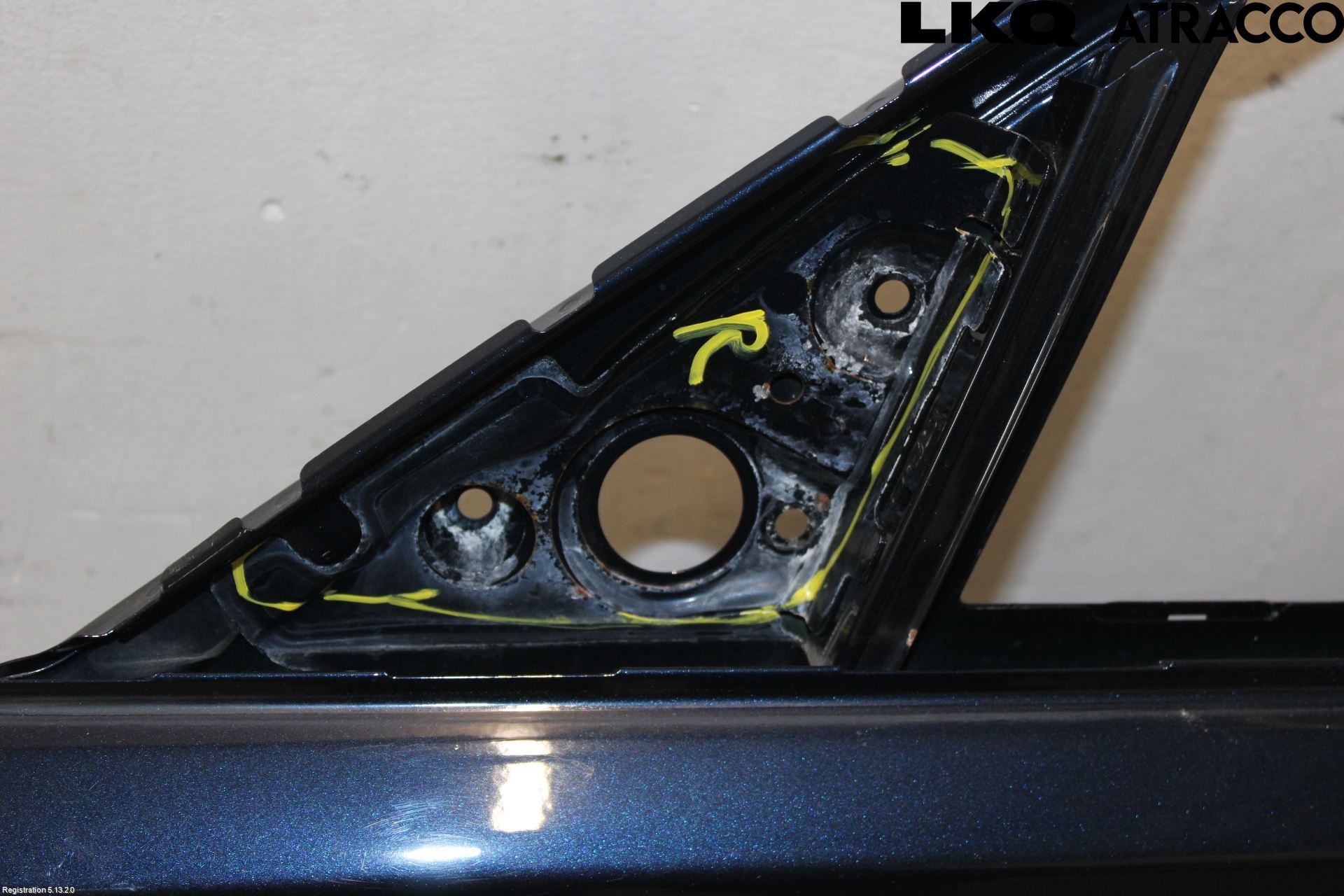 BMW 3 F30/F31/F80 12-19 Dør 4D Foran Venstre