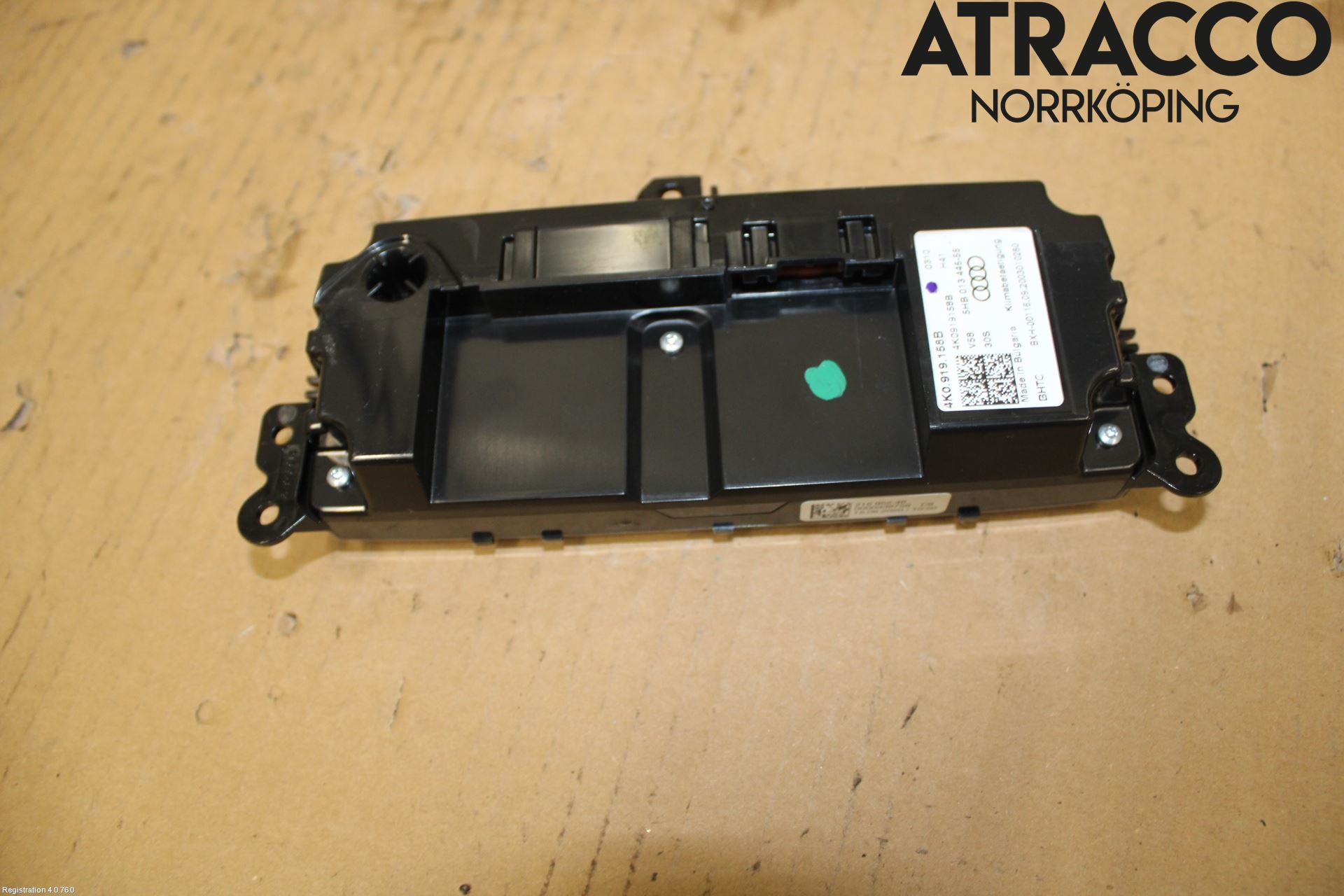 Audi A6 F2/C8 19- Varmeapparat Panel(Regulering)