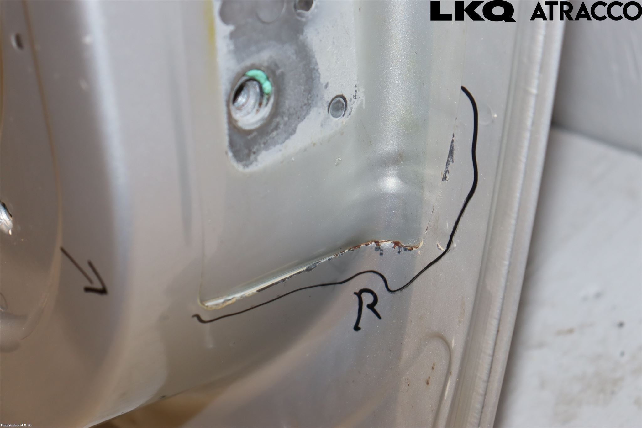 Volkswagen VW GOLF IV 98-06 Dør 4D Bak Venstre