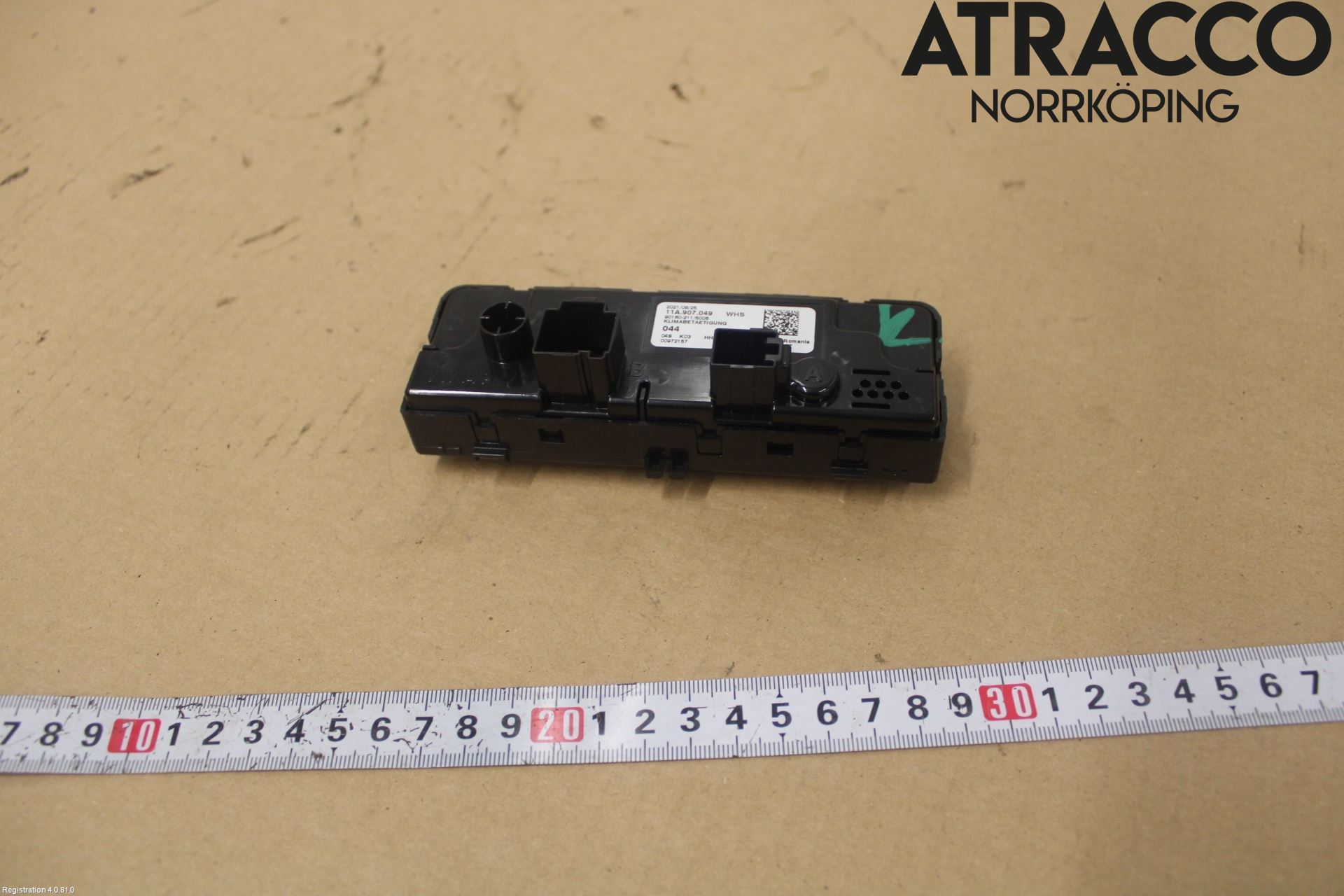 Volkswagen VW ID.4 21- Varme Ac Betjening-Display