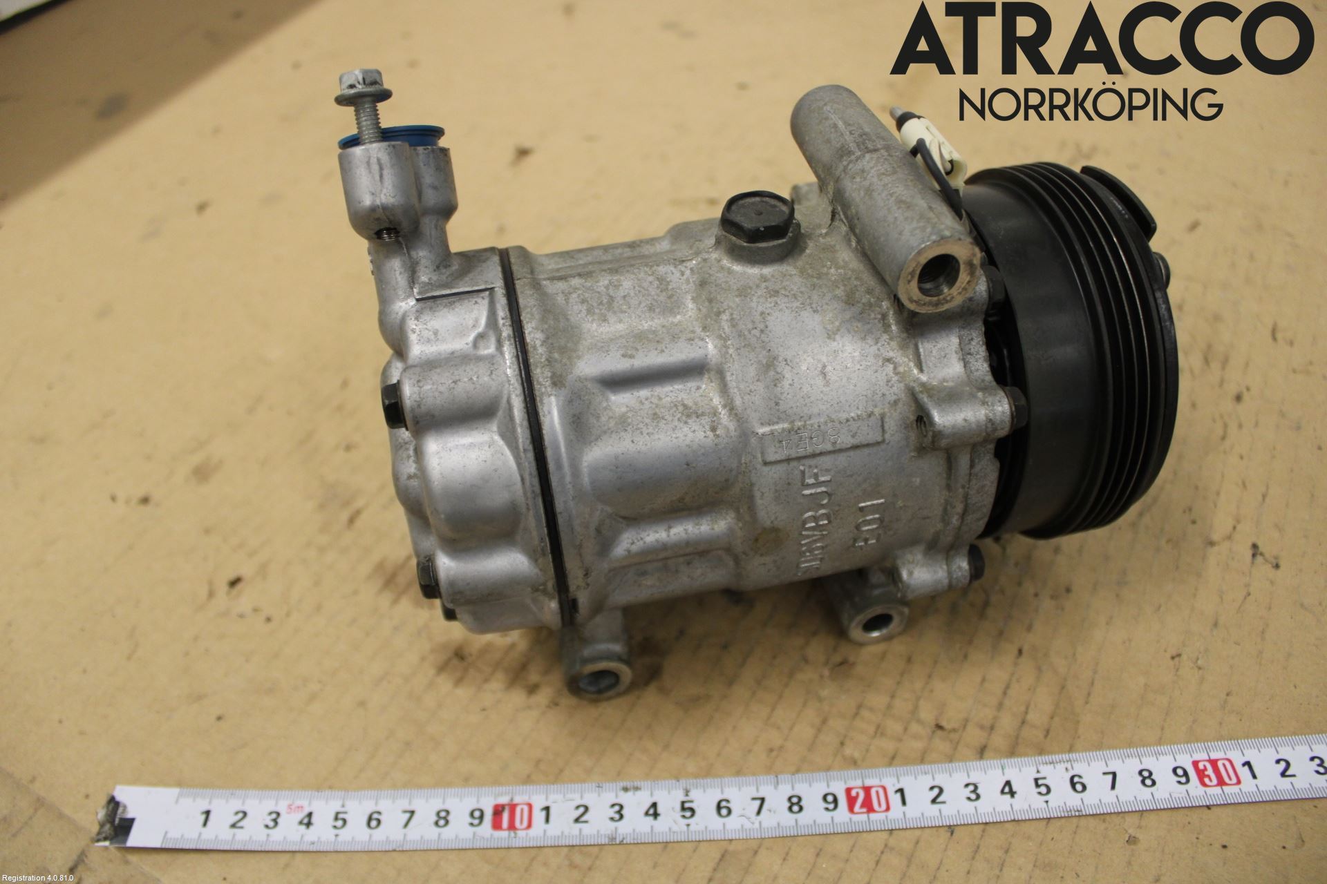 Renault CLIO II 01-08 Varme Ac Kompressor