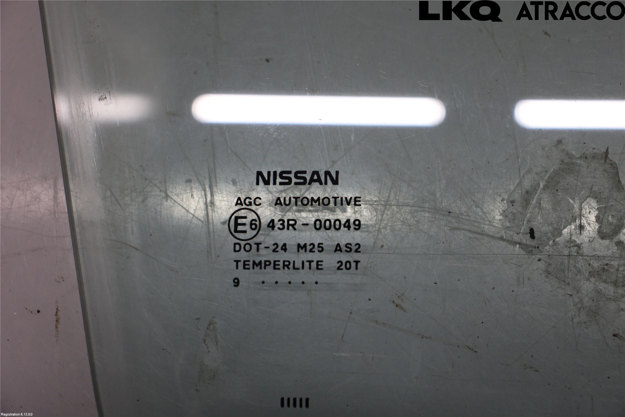 Nissan QASHQAI+2  08-10 Dørrute Foran Høyre 4 Dørs