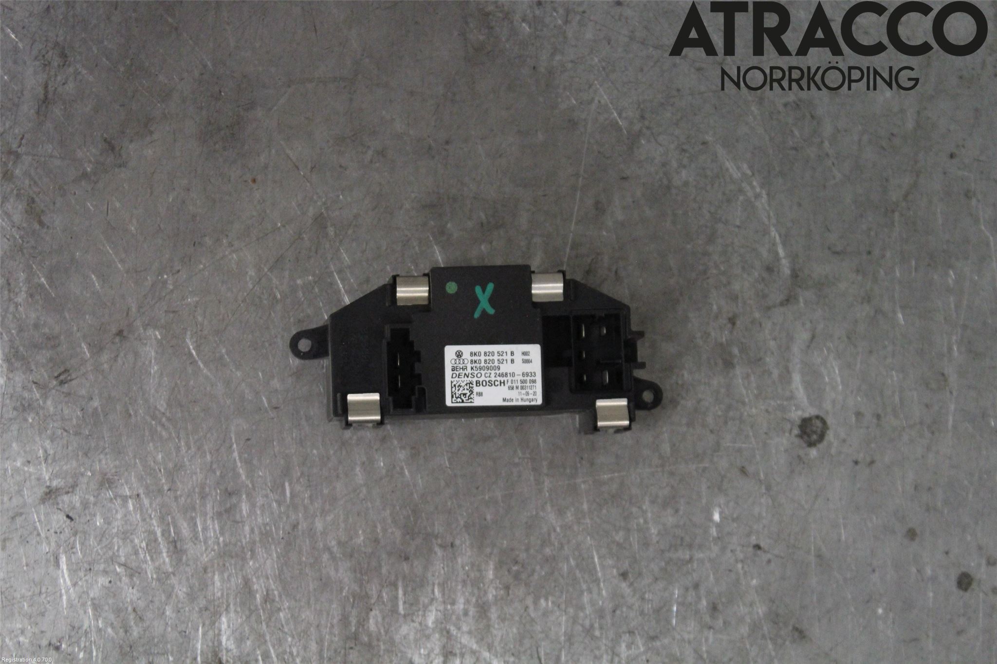 Audi A4 12-15 Varmeapparat Viftemotstand