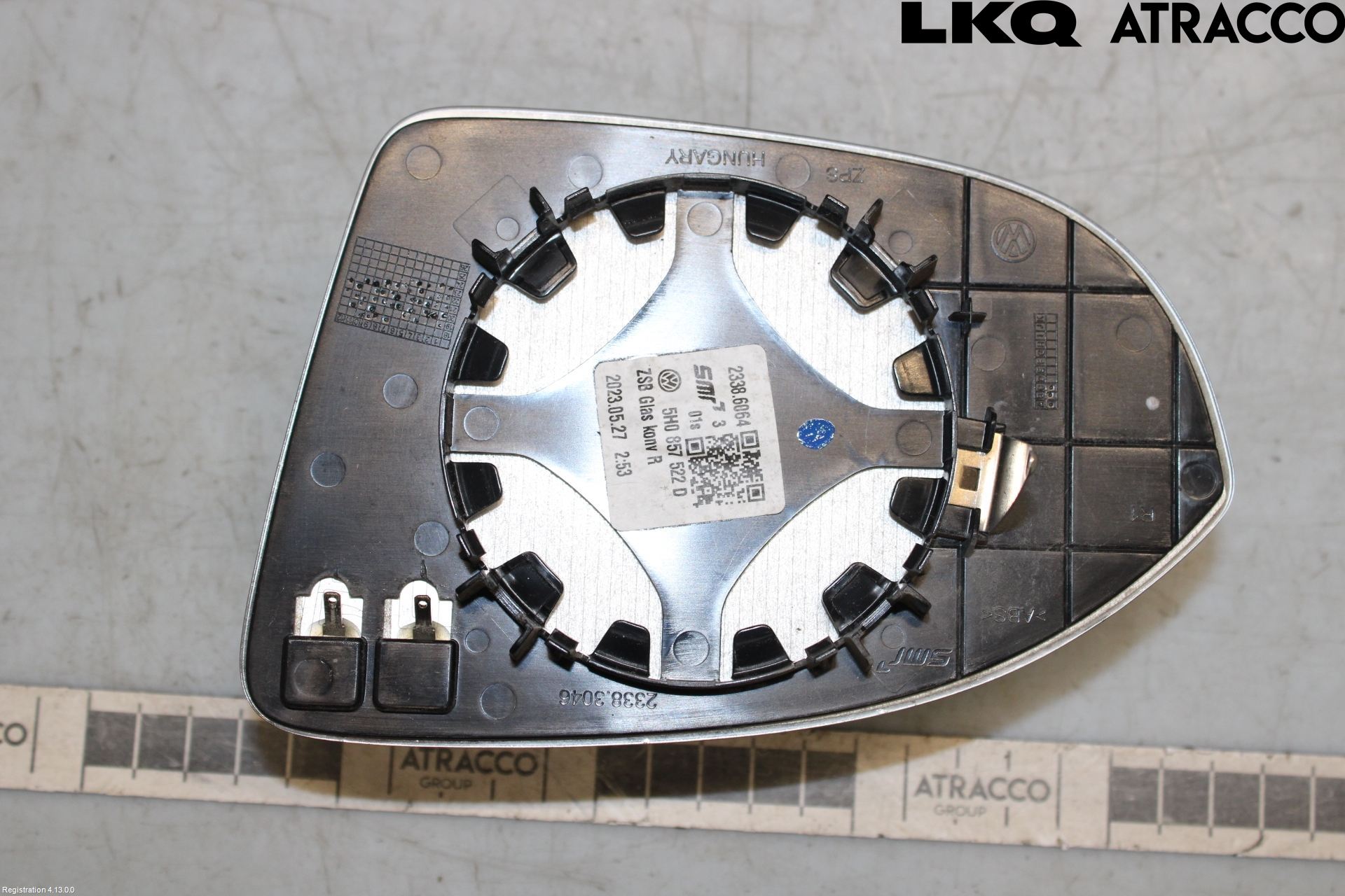 Volkswagen VW ID.3 21- Speil Glass H