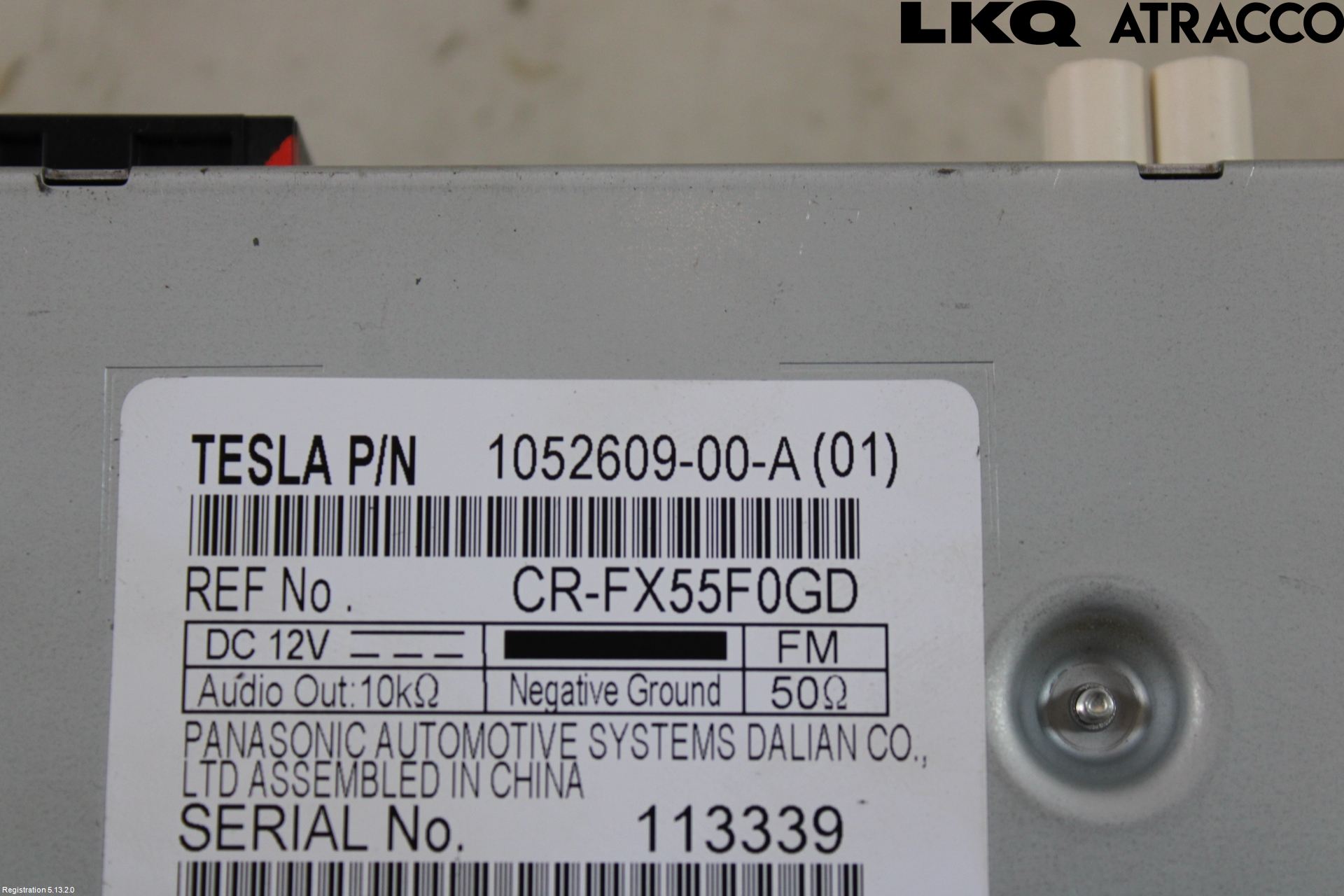 Tesla MODEL X 16- Stereo Radio
