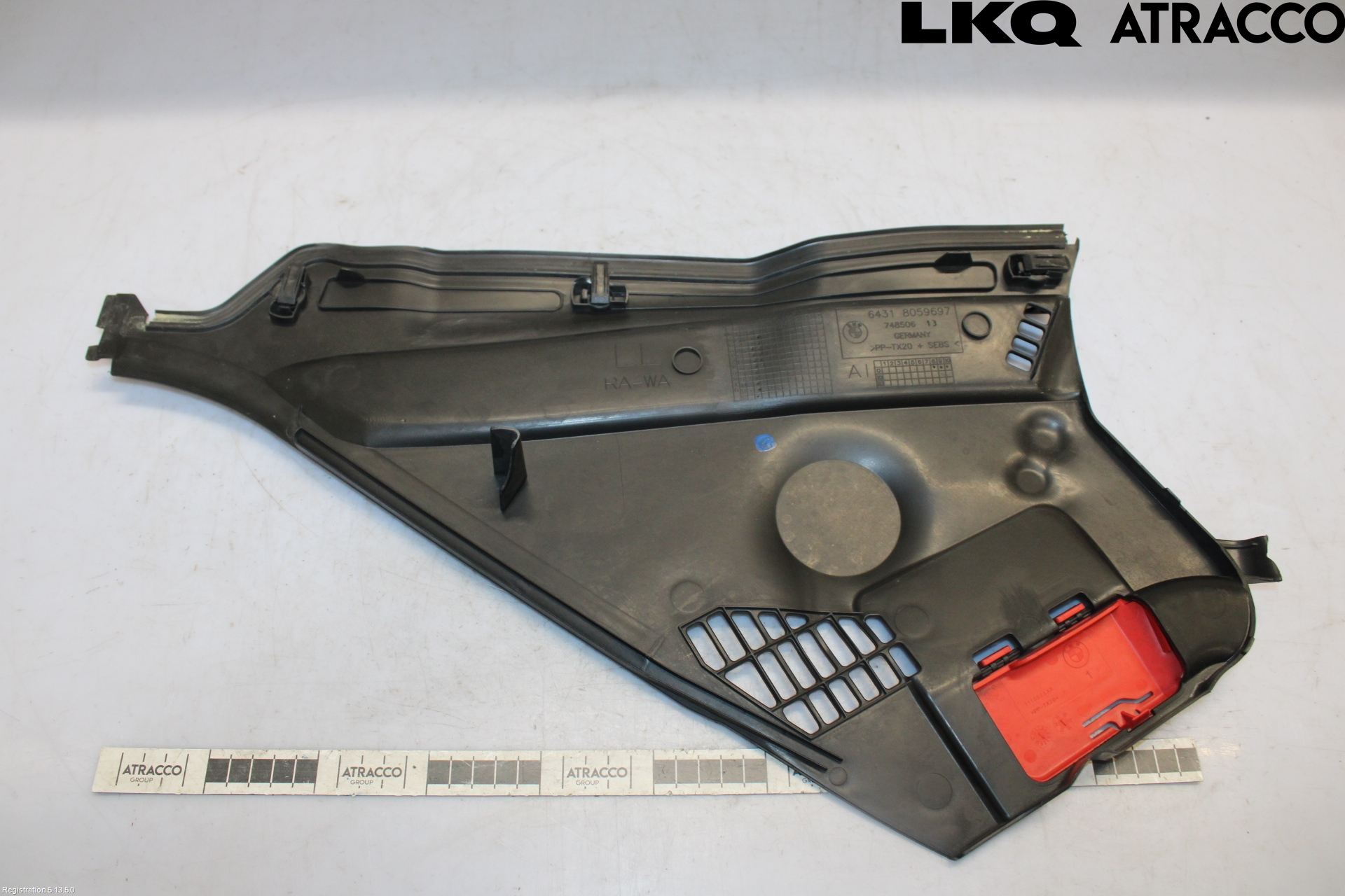 BMW 4 F32/F33/F82/F83 13-20 Visker Deksel-Grill-Under Frr