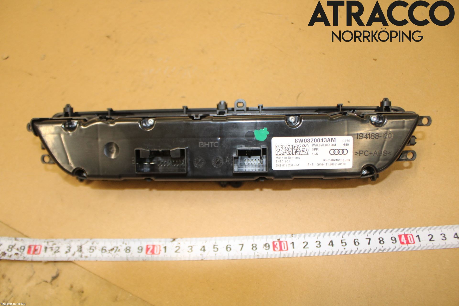 Audi A5 17- Varmeapparat Panel(Regulering)