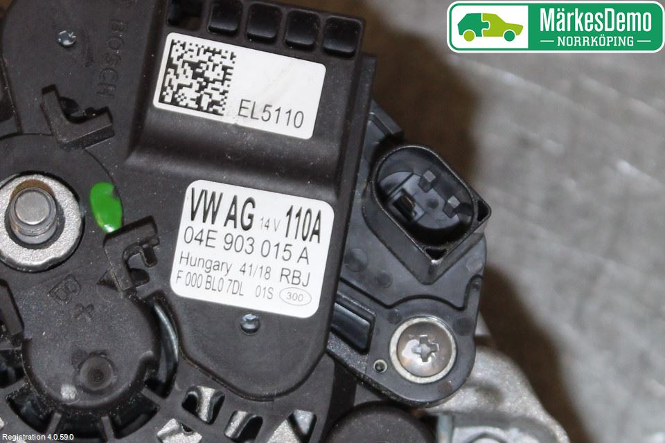 Volkswagen VW POLO VI 18->> Dynamo