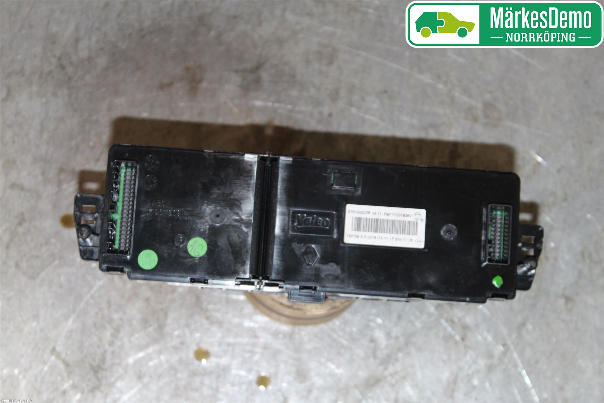 Renault MEGANE III 09-15 Varmeapparat Panel(Regulering)