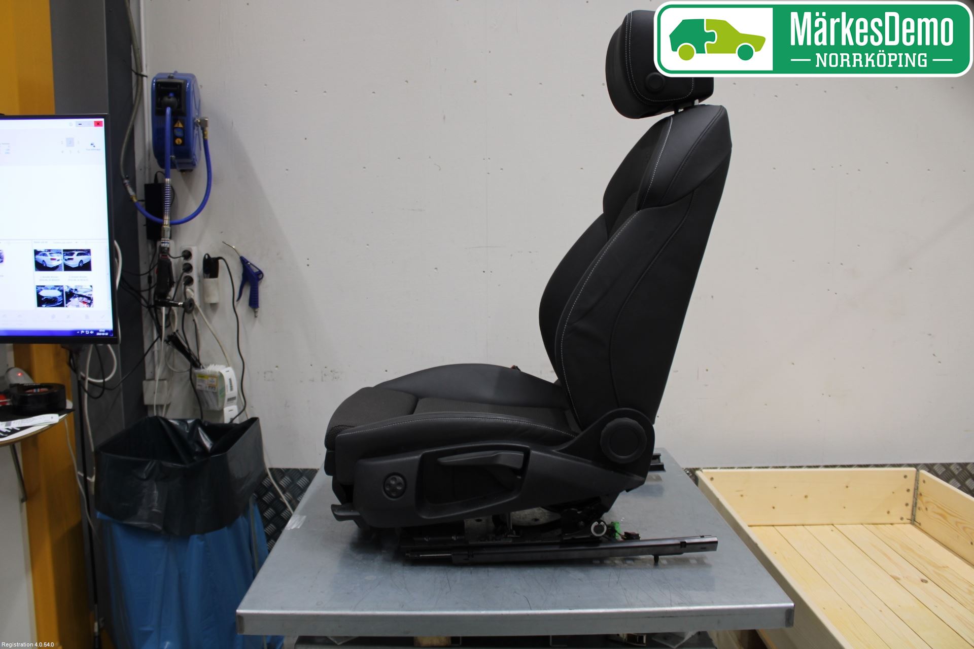 Audi A6/S6 4G 11-18 Innr Sete Foran Venstre