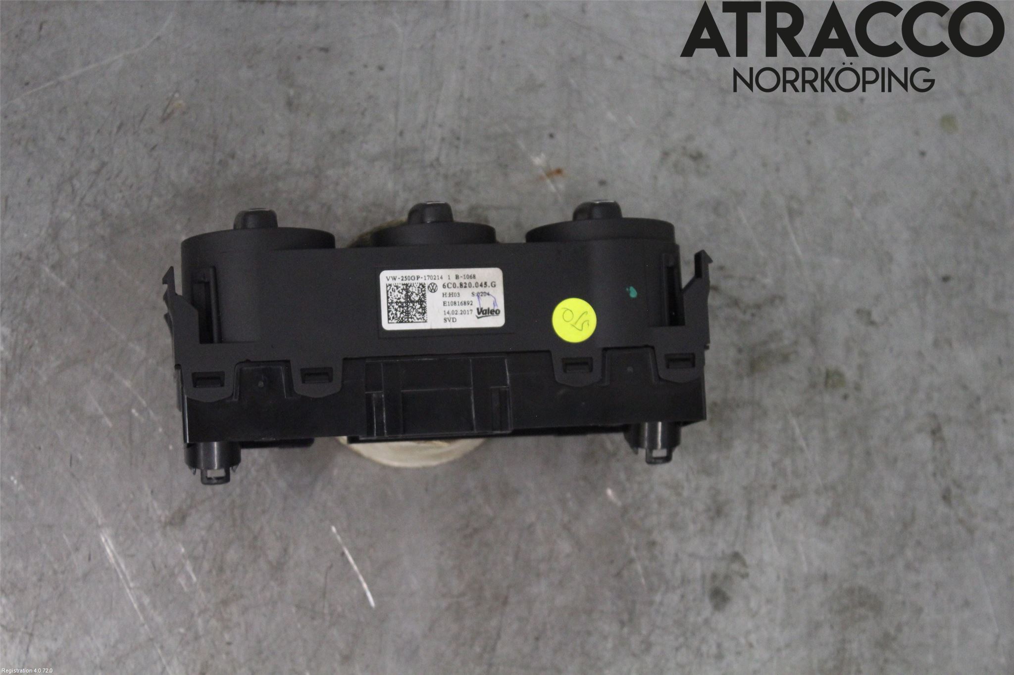 Volkswagen VW POLO 10-17 Varmeapparat Panel(Regulering)