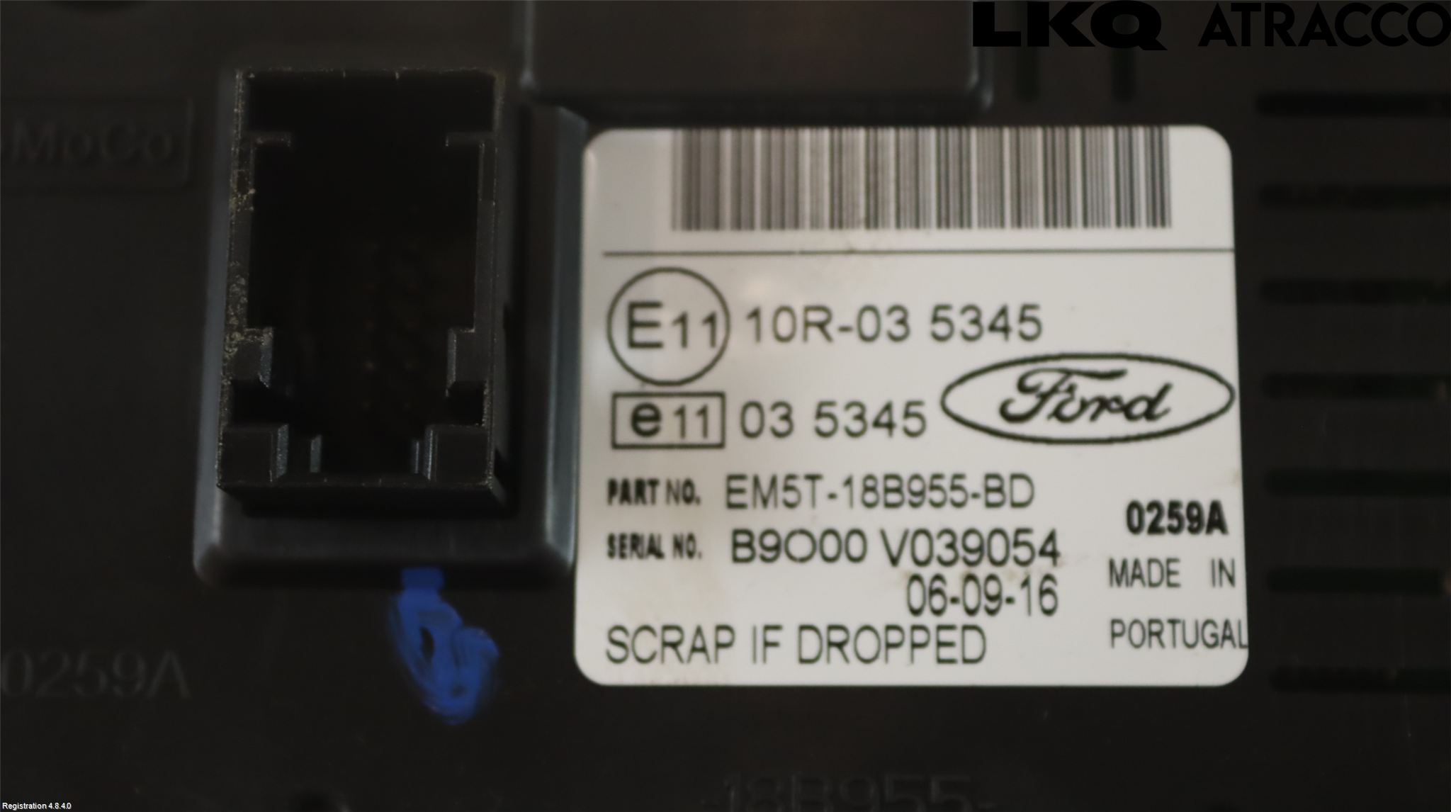 Ford TRANSIT SKÅP/BUSS 14-22 Kjørecomputer
