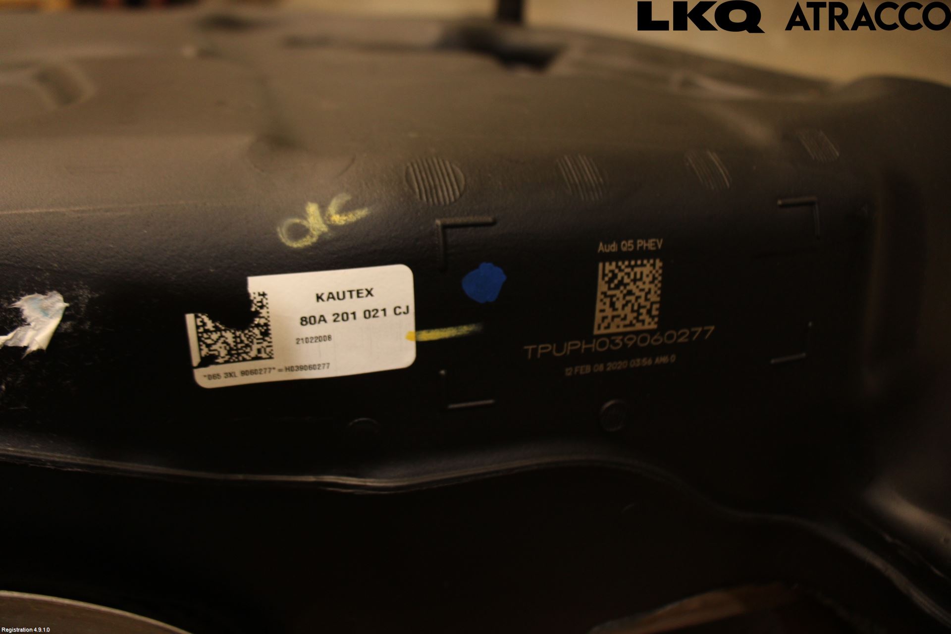 Audi Q5/SQ5 17- Drivstofftank